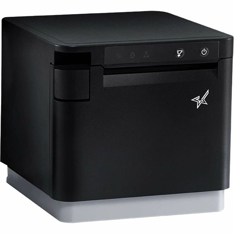 Star Micronics mC-Print3 MCP31WCBi Retail, Business, Kitchen Direct Thermal Printer - Monochrome - Receipt Print - USB - Serial - US - With Cutter - Black - Thumbnail 1