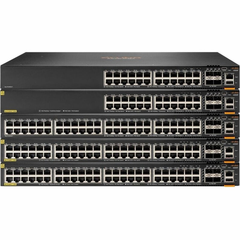 Aruba CX 6200F 48G Class 4 PoE 4SFP+ 740W Switch - Thumbnail 3