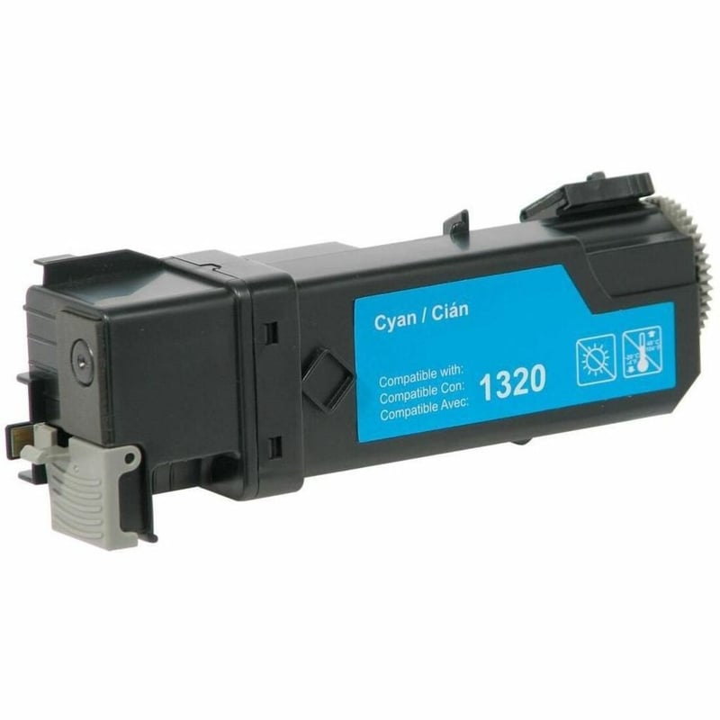 Clover Imaging Non-OEM New High Yield Cyan Toner Cartridge for Dell 1320 - Thumbnail 1