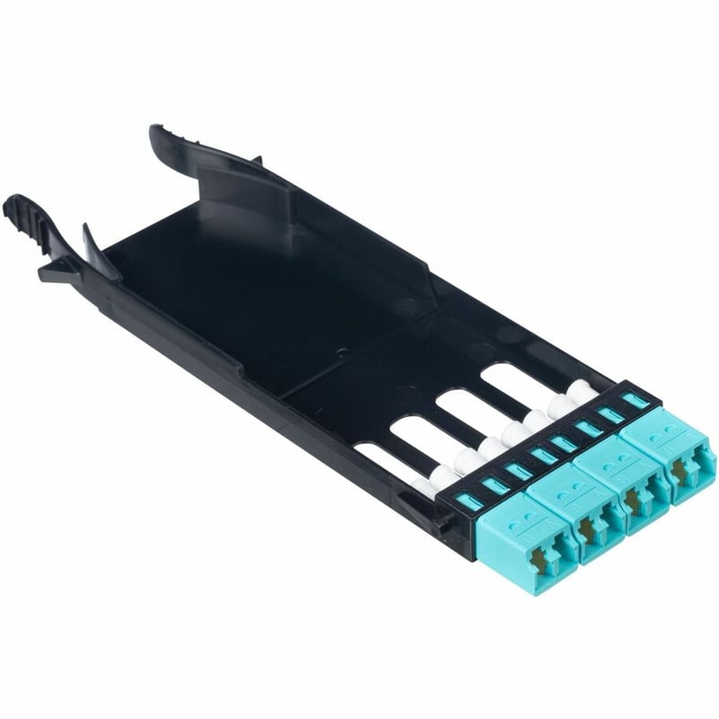 Panduit HD Flex FAP Cassette, LC Duplex, OM3, Aqua - Thumbnail 2
