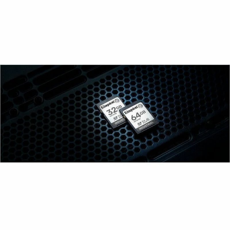 Kingston Industrial 64 GB Class 10/UHS-I (U3) V30 SDXC - Thumbnail 3