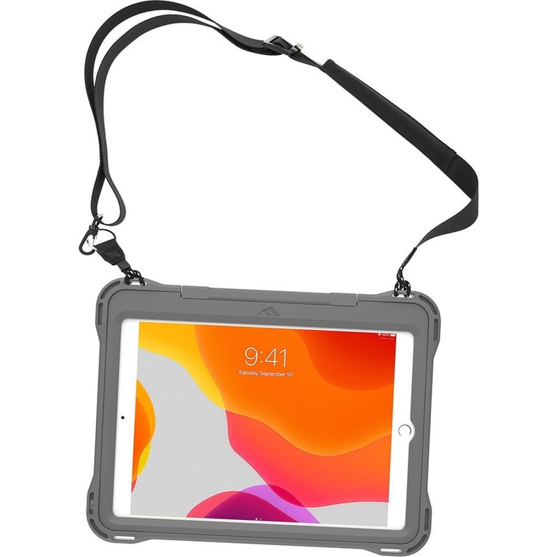 Brenthaven Edge 360 Carrying Case for 10.2" iPad (7th Generation) Tablet - Gray - Thumbnail 2