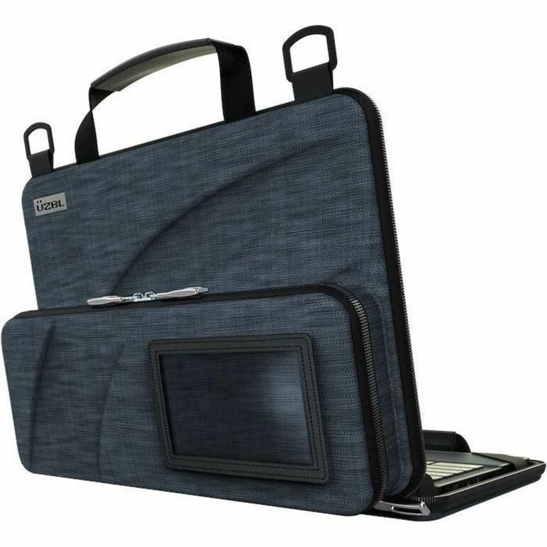 UZBL Always-On Carrying Case for 8.5" to 11.8" Chromebook - Deep Blue - Thumbnail 2