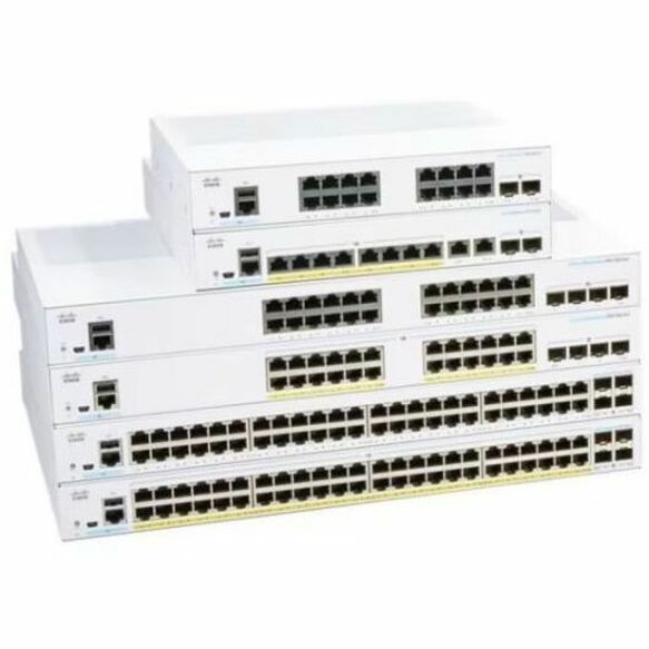 CBS250 SMART 24-PORT GE, FULL POE, 4X10G SFP+ REMANUFACTURED - Thumbnail 2
