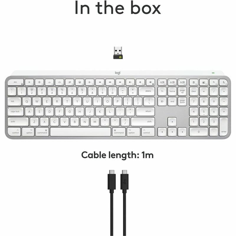 MX KEYS S FOR MAC PALE GREY - Thumbnail 3