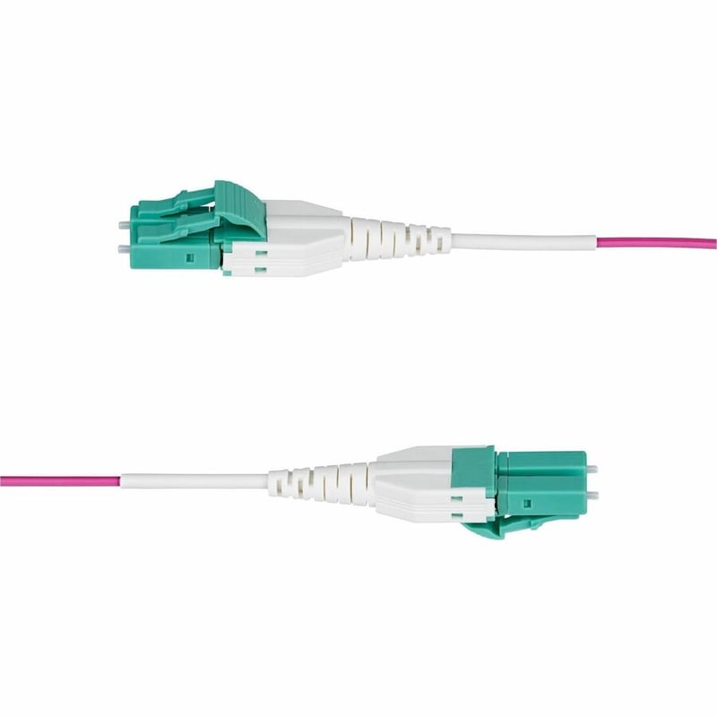 OM4 LC/LC MULTIMODE FIBER CABLE UNIBOOT/OFNR RISER/100G - 50/125 - Thumbnail 3