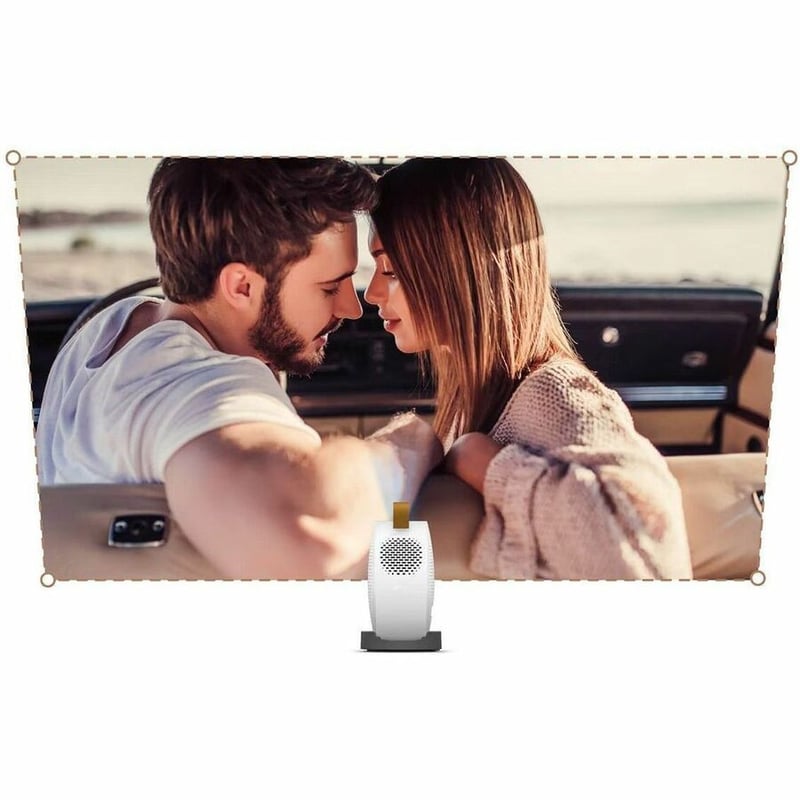 BENQ 1080P PORTABLE PROJECTOR WHITE1920X1080DLP500AL