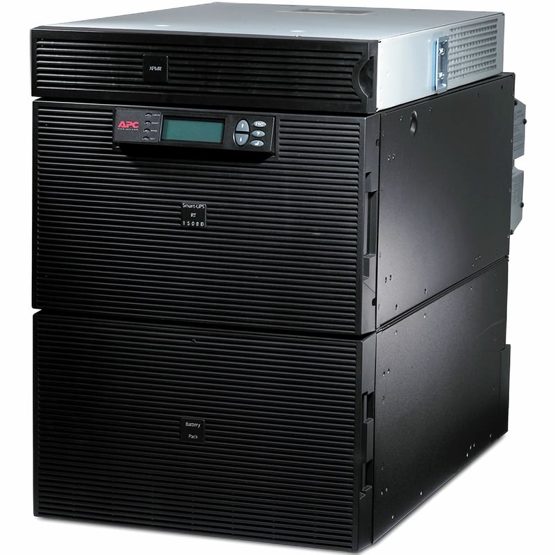 APC by Schneider Electric Smart-UPS On-Line SURT15KRMXLT-TF5 15 kVA Tower/Rack Mountable UPS - Thumbnail 1