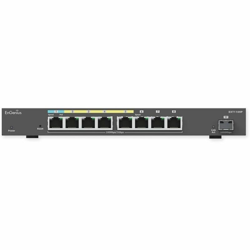 EnGenius 3xGE, 4xGE PoE, 1xGE PD Switch Extender with 1 SFP Port - Thumbnail 2