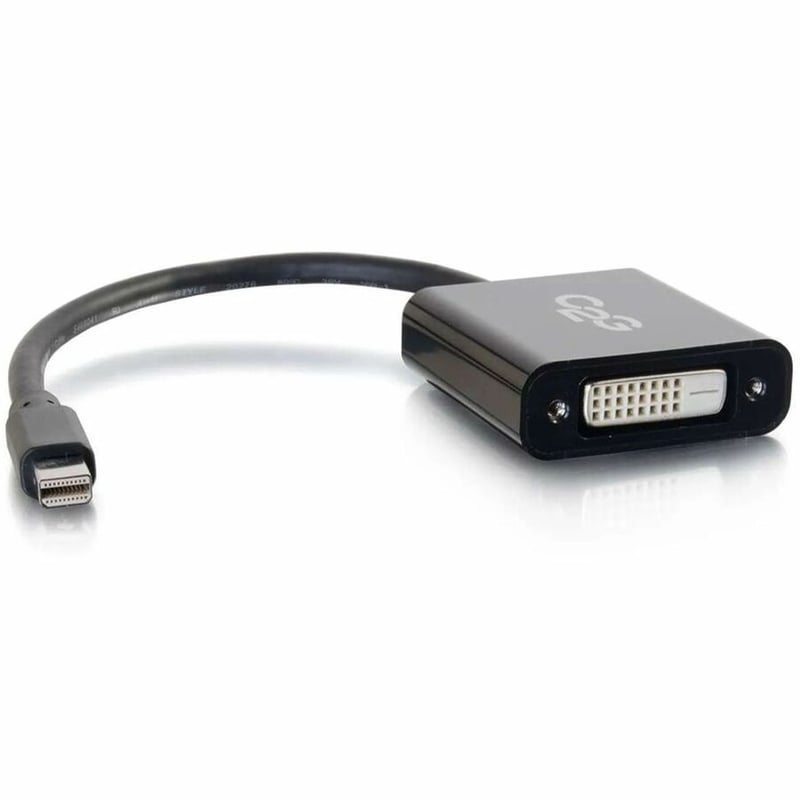 8IN C2G MDP M TO DVI F ACTIVE 3D 4K BLK - Thumbnail 3