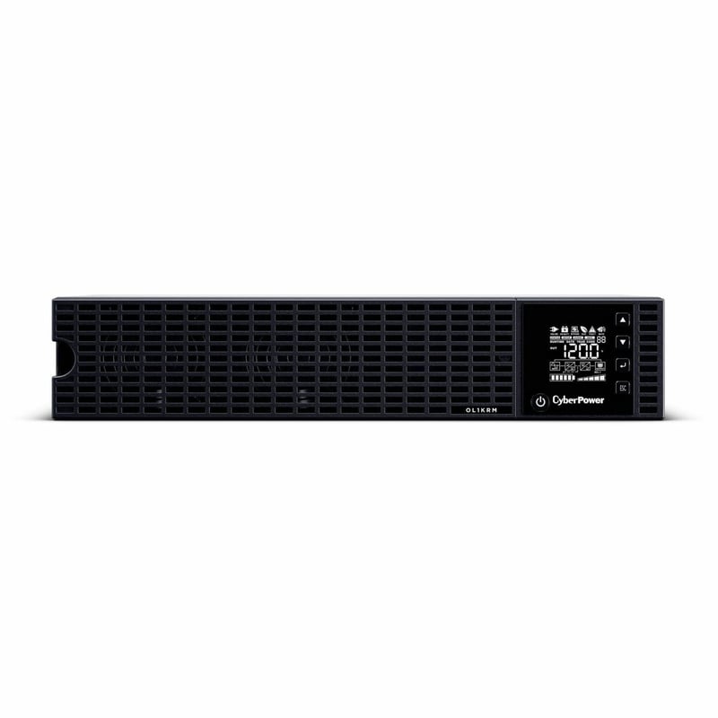 CYBERPOWER OL1KRM UPS 1000VA/800W 5-15P 2U RACKMOUNT - Thumbnail 1