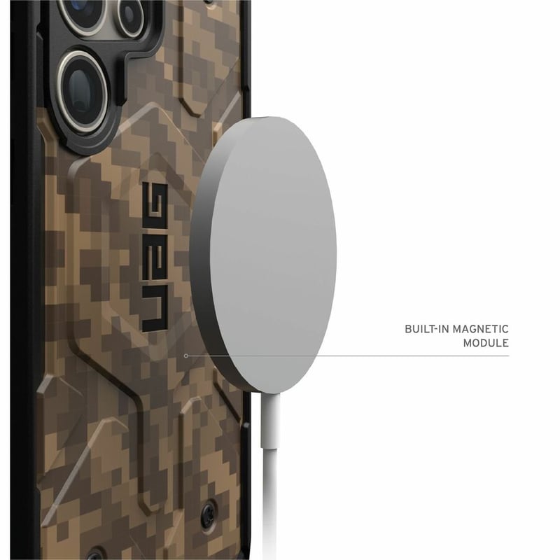Urban Armor Gear Pathfinder SE Series Galaxy S24 Ultra Case - Digi Camo Dark Earth - Thumbnail 5
