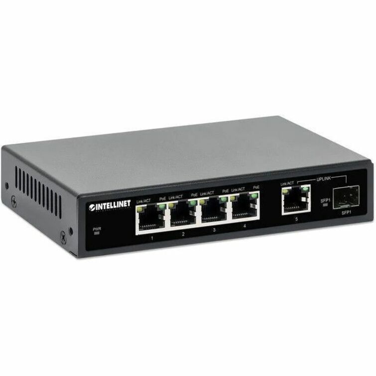5-PORT GIGABIT ETHERNET POE+ SWITCH WITH SFP PORT - Thumbnail 3
