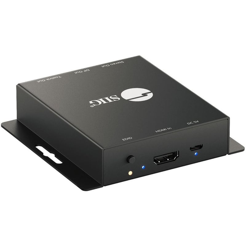 SIIG HDMI 2.0 to DisplayPort 1.2 Converter with Audio Extractor - Thumbnail 2