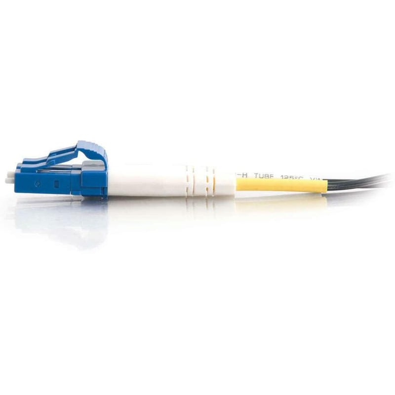 C2G-10m LC-LC 9/125 OS1 Duplex Singlemode PVC Fiber Optic Cable - Black - Thumbnail 4
