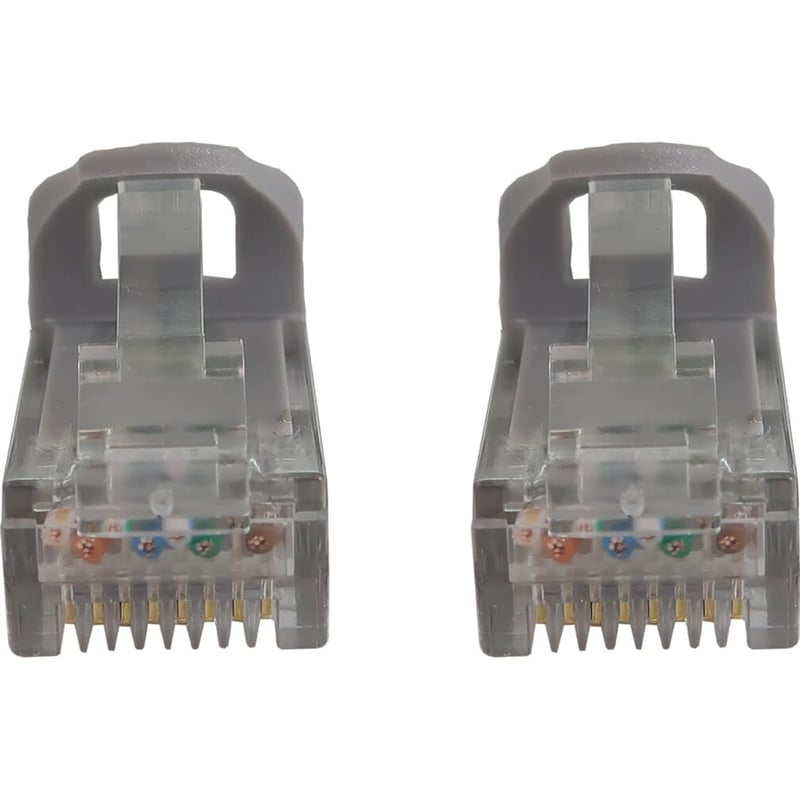 Eaton Tripp Lite Series Cat6a 10G Snagless Molded UTP Ethernet Cable (RJ45 M/M), PoE, Gray, 6 in. (15 cm) - Thumbnail 3