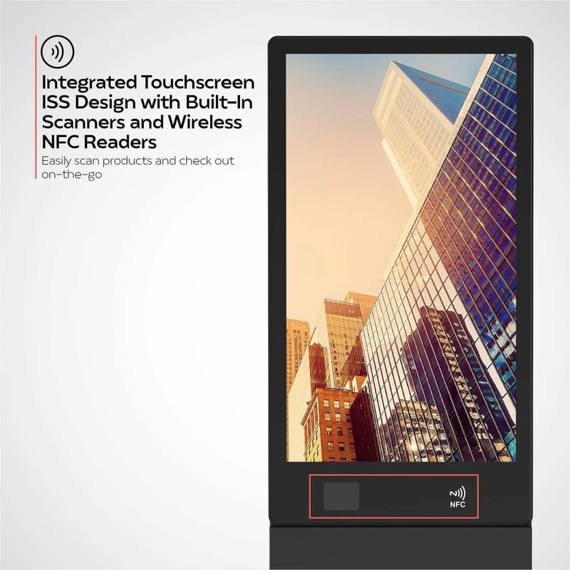 CTA Digital Integrated Indoor Kiosk For Instore Screen 27" Display - 27-Inch Lenovo ISS - Thumbnail 4