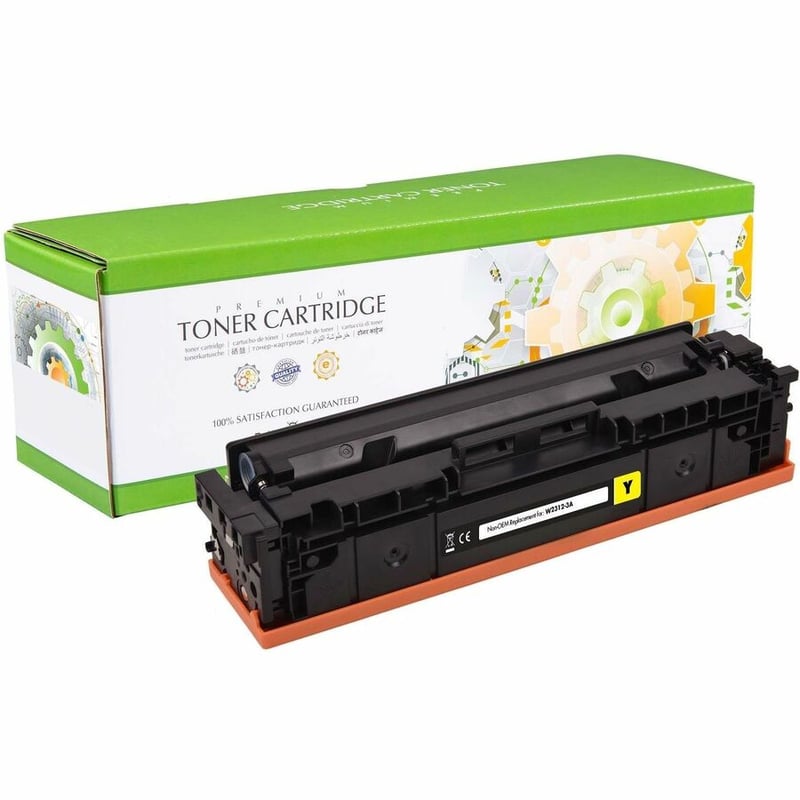 Static Control Laser Toner Cartridge - Alternative for HP 215A (W2312A) - Yellow Pack - Thumbnail 2