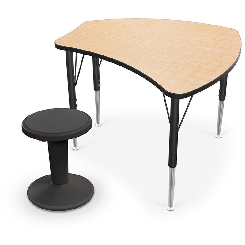 MooreCo Economy Shapes Desk - Thumbnail 4