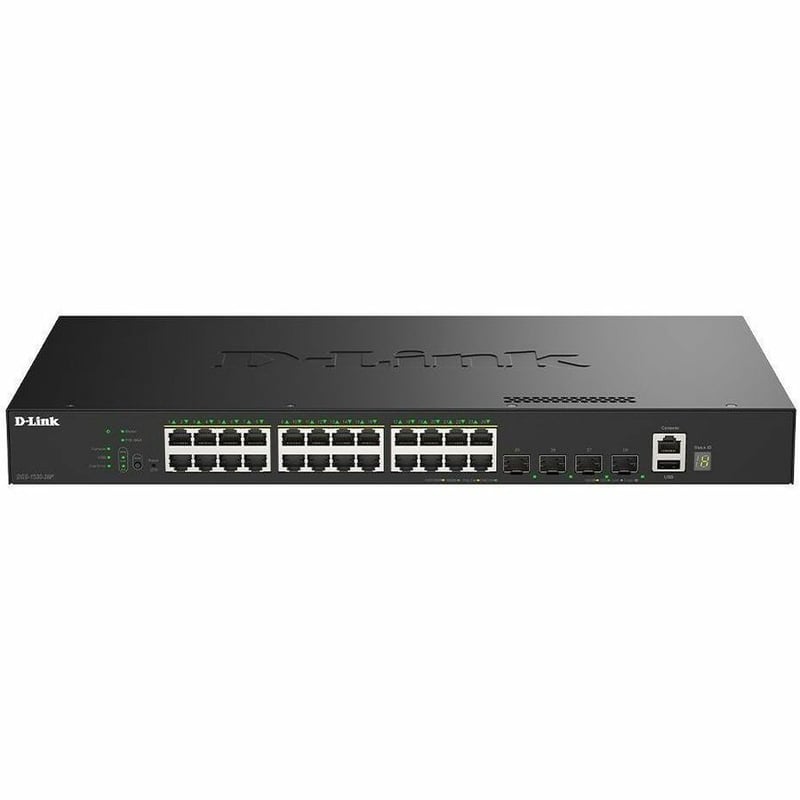 24 PORT 1G MNGD SWITCH 4 X 10G SFP+ - Thumbnail 2