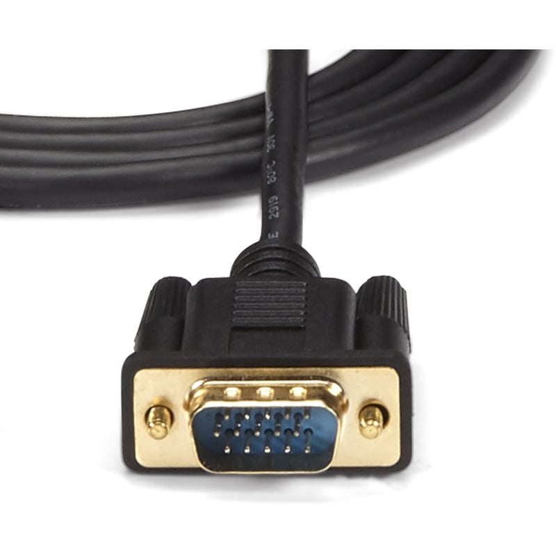 StarTech.com HDMI to VGA Cable - 3 ft / 1m - 1080p - 1920 x 1200 - Active HDMI Cable - Monitor Cable - Computer Cable - Thumbnail 4