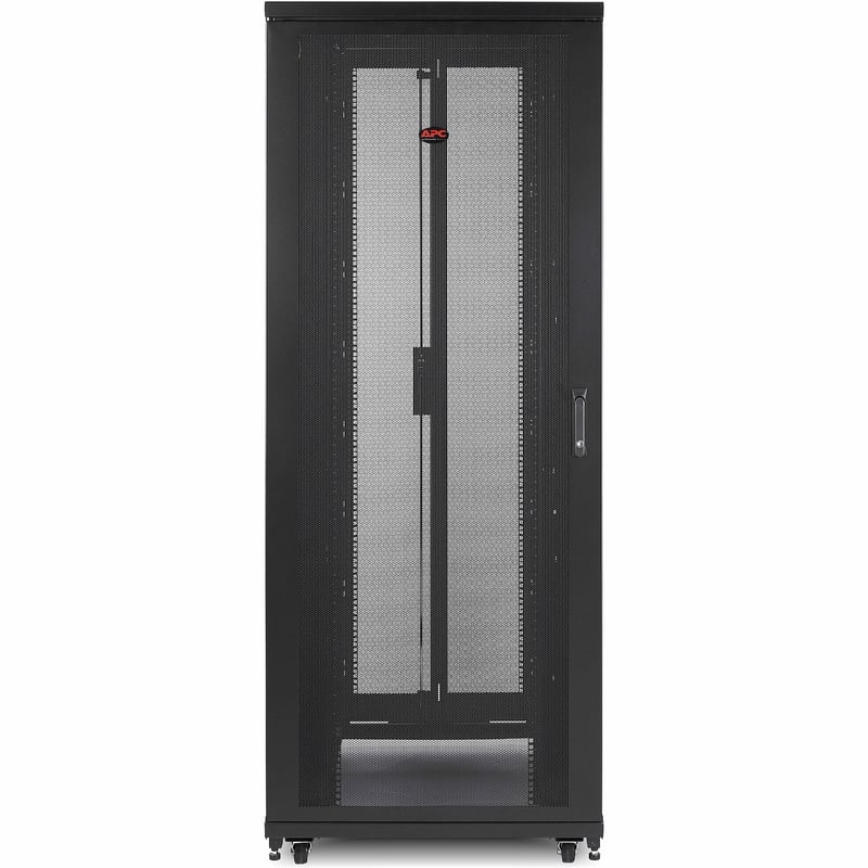 APC by Schneider Electric NetShelter SV 42U 800mm Wide x 1060mm Deep Enclosure With Sides Black - Thumbnail 1