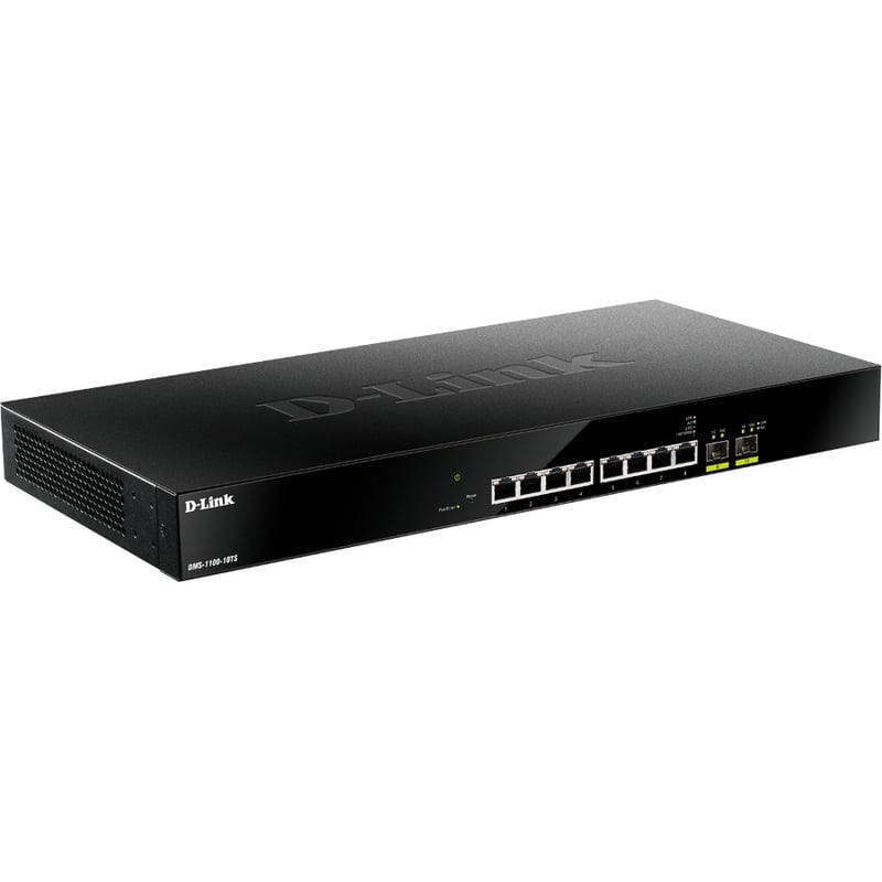 D-Link 8-Port Multi-Gigabit Ethernet Smart Managed Switch with 2 10GbE SFP+ Ports - Thumbnail 2