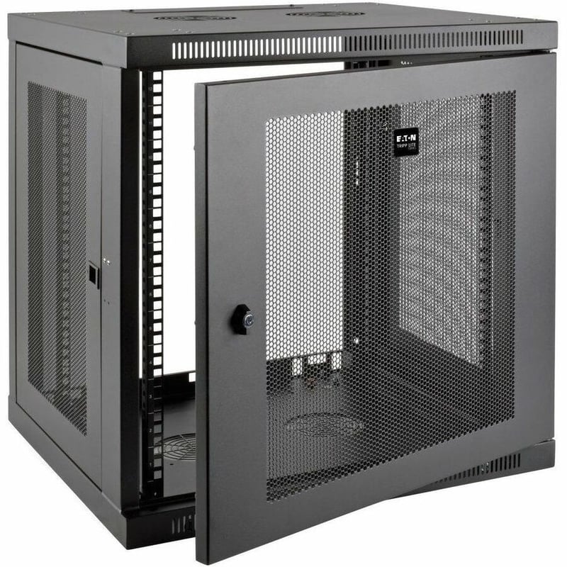 Tripp Lite by Eaton SmartRack 12U Low-Profile Switch-Depth-Plus Wall-Mount Small Rack Enclosure - Thumbnail 3