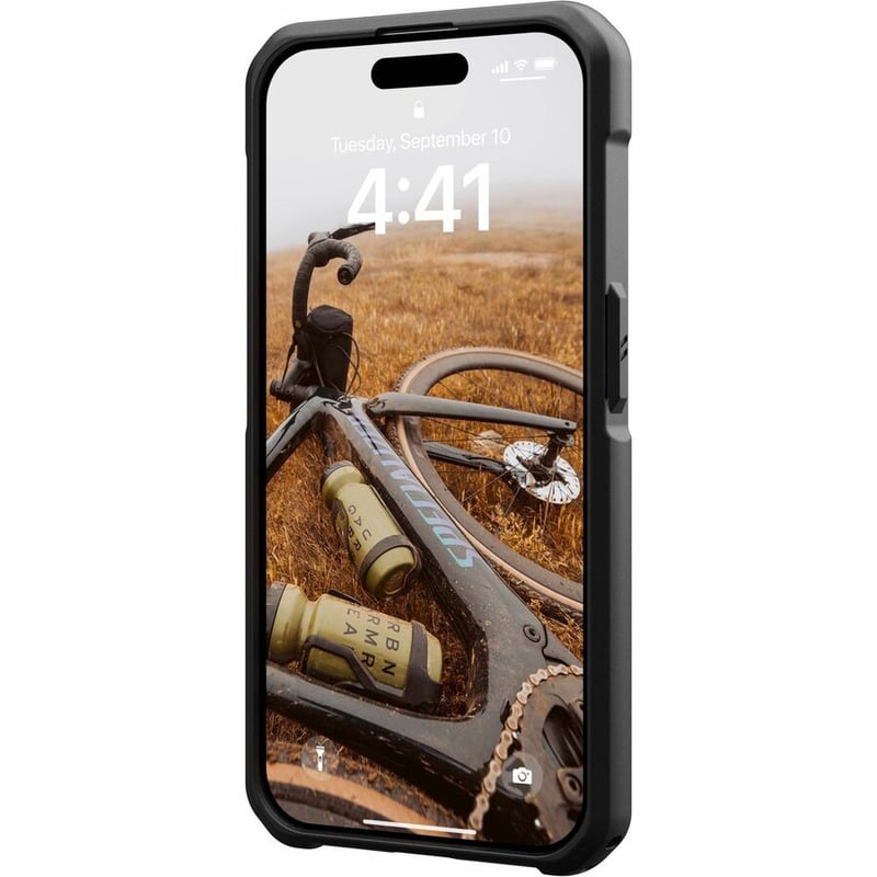 Urban Armor Gear Metropolis LT iPhone 15 Pro Case - Kevlar Olive - Thumbnail 3