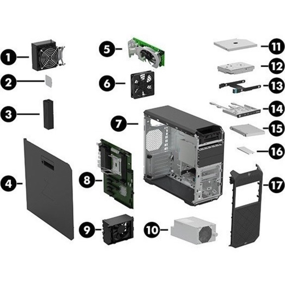 HP Z4 G4 Workstation - 1 Xeon Silver 4114 - 48 GB - 512 GB SSD