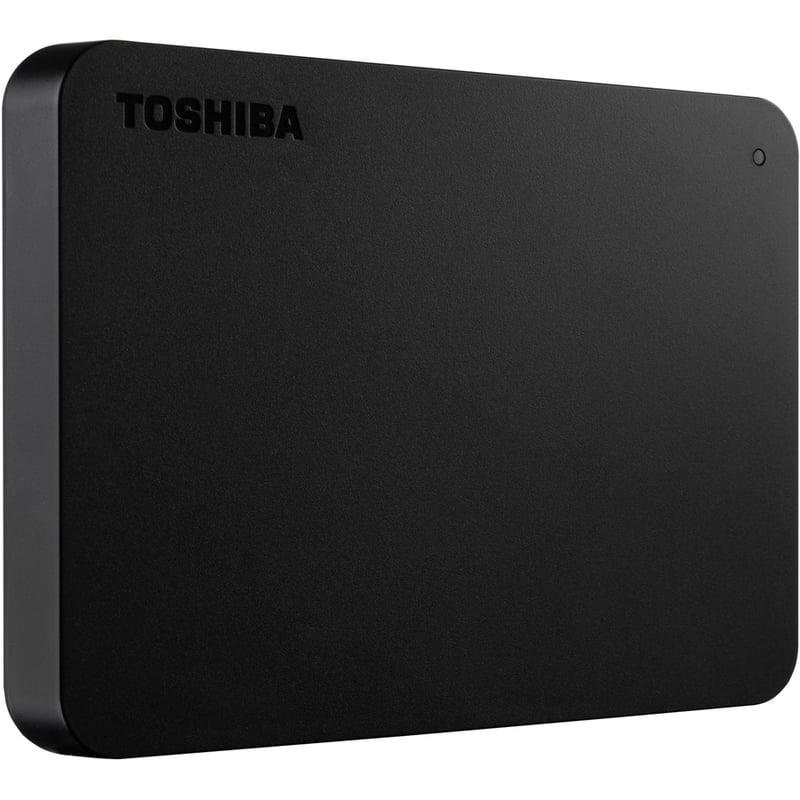 Toshiba Canvio Basics 1 TB Hard Drive - External - Black