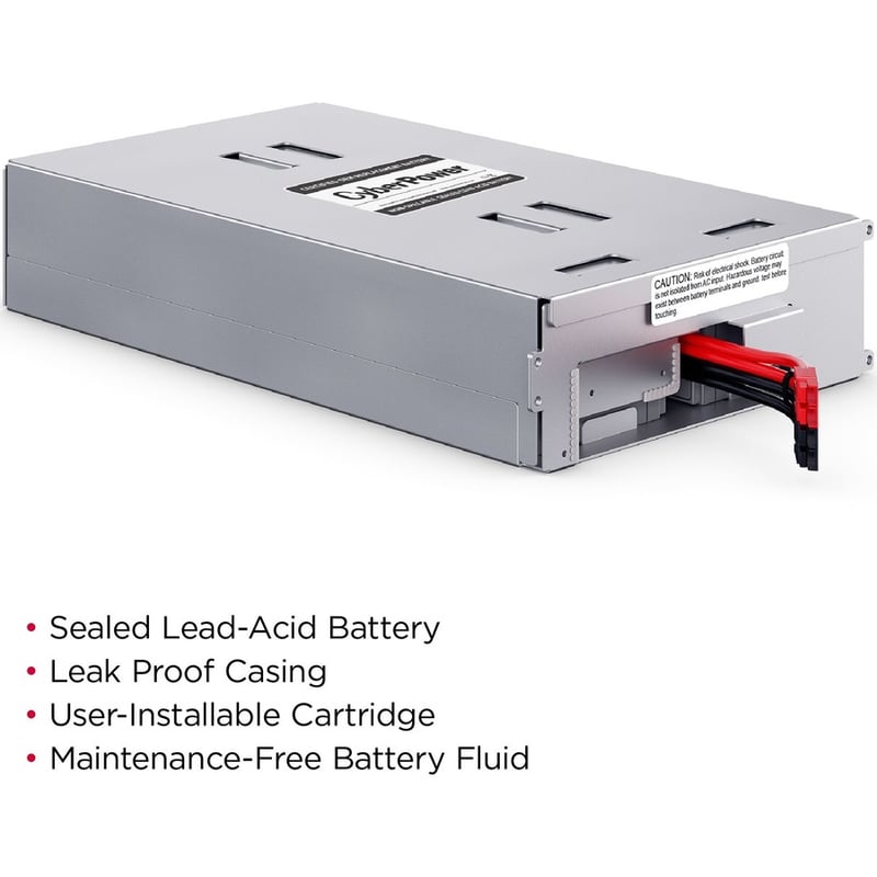 CyberPower RB1270X4B Replacement Battery Cartridge - Thumbnail 2