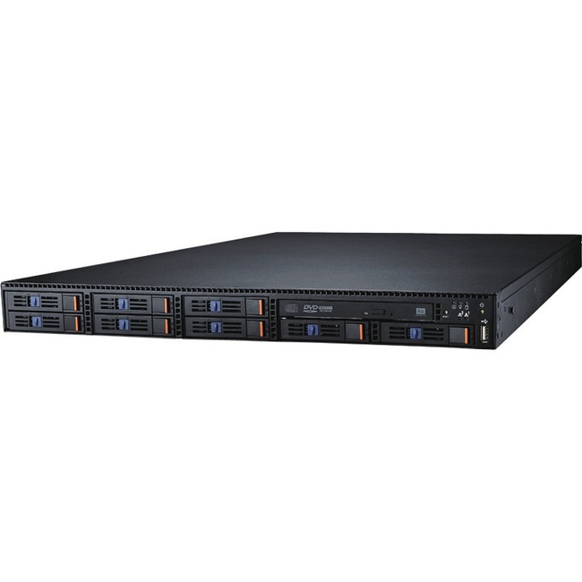 Advantech 1U Storage Chassis for EATX/ATX Server Board with 8 Hot-swap Drive Bays - Thumbnail 1