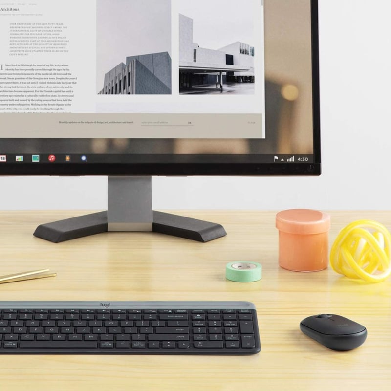 Logitech MK470 Slim Wireless Combo - Thumbnail 4