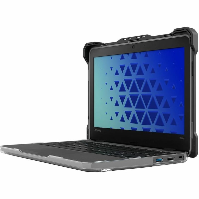 MAXCases, Chromebook Cases, Windows Cases, 14, 14 inches, precision-fit, maximized protection, scratch-resistant, Lenovo 14e Chromebook, Lenovo 14w Windows G2, Black, clear, Custom Color - Thumbnail 4