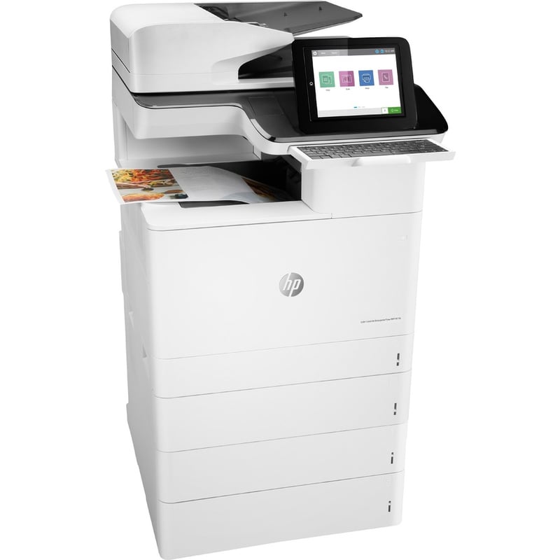 HP LaserJet Enterprise M776z Wireless Laser Multifunction Printer - Color - Thumbnail 4