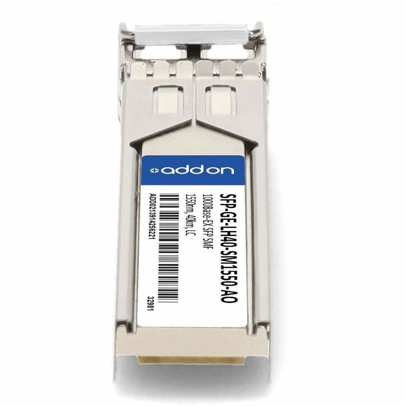 AddOn H3C® SFP-GE-LH40-SM1550 Compatible TAA 1000Base-XD SFP Transceiver (SMF, 1550nm, 40km, LC, DOM) - Thumbnail 4