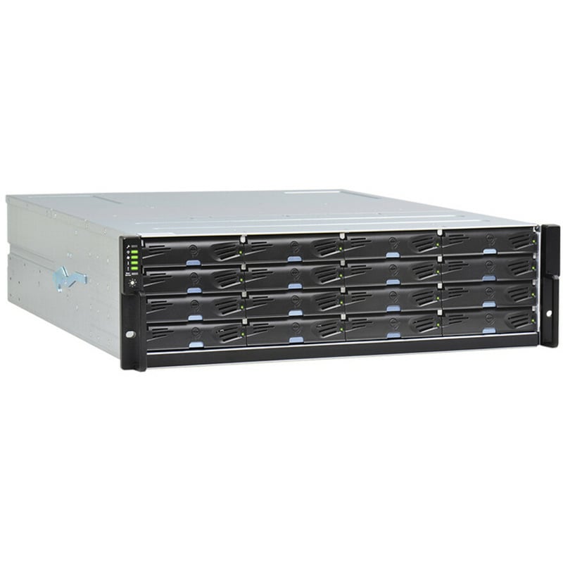 Infortrend JB 3016 Drive Enclosure - 12Gb/s SAS Host Interface - 3U Rack-mountable - Thumbnail 2
