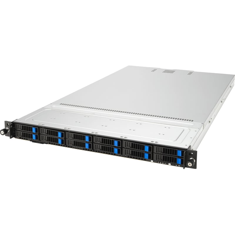 Asus Barebone System - 1U Rack-mountable - Socket SP5 LGA-6096 - 2 x Processor Support - AMD - Thumbnail 1