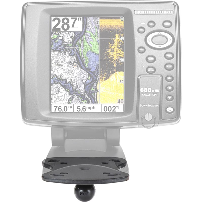 RAM Mounts Mounting Adapter for Fishfinder, GPS - Thumbnail 2
