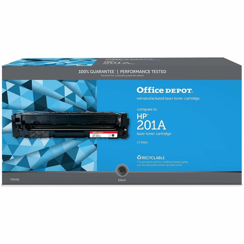 Clover Imaging Remanufactured Black Toner Cartridge for HP 201A (CF400A) - Thumbnail 1
