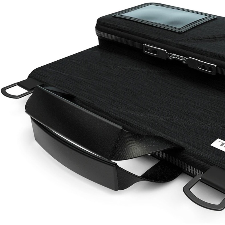 11.6" Always-on EVA Chromebook Case w/ Pouch & Shoulder Strap - Thumbnail 3