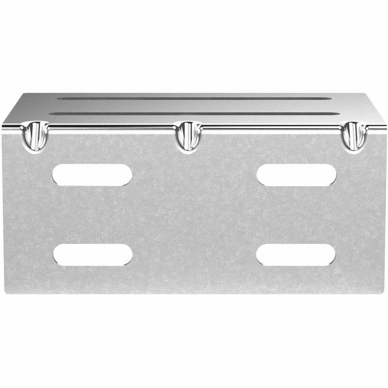 Panduit Wire Basket Wall Termination Bracket, Narrow, Zinc - Thumbnail 1