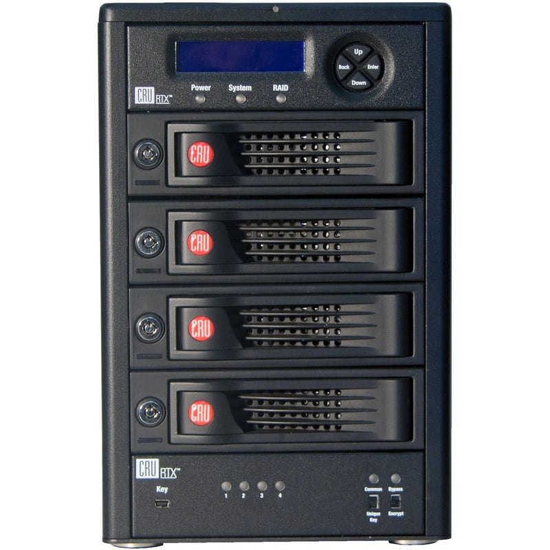 CRU RTX Secure 410-3QR DAS Hard Drive Array - Thumbnail 1
