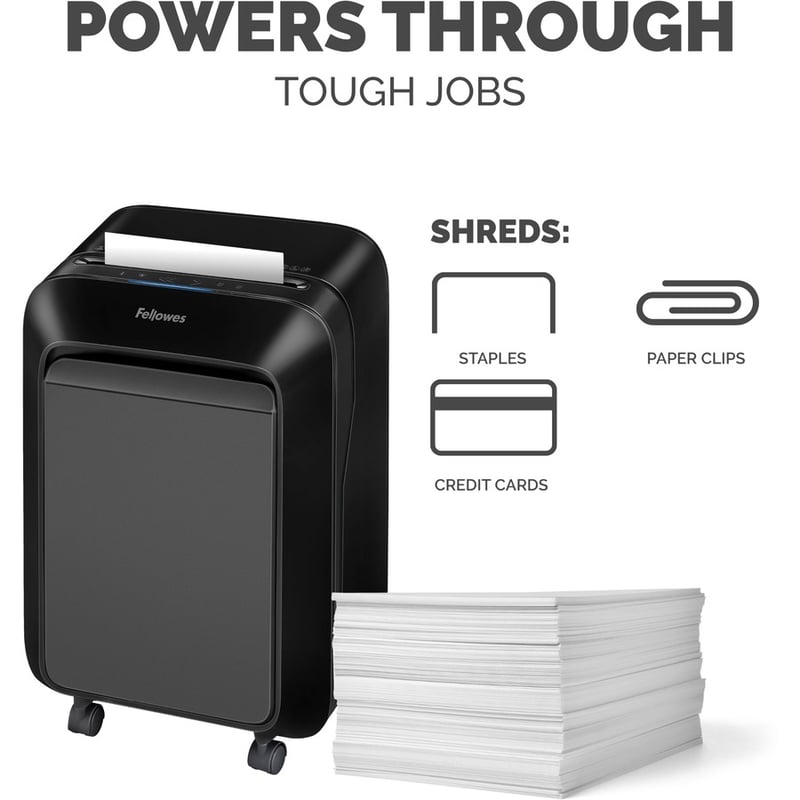 Fellowes LX180 Cross-cut Shredder - Thumbnail 4