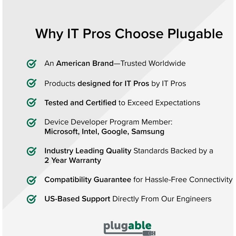 Plugable USB 2.0 to VGA Video Graphics Adapter for Multiple Monitors up to 1920x1080 - Thumbnail 4