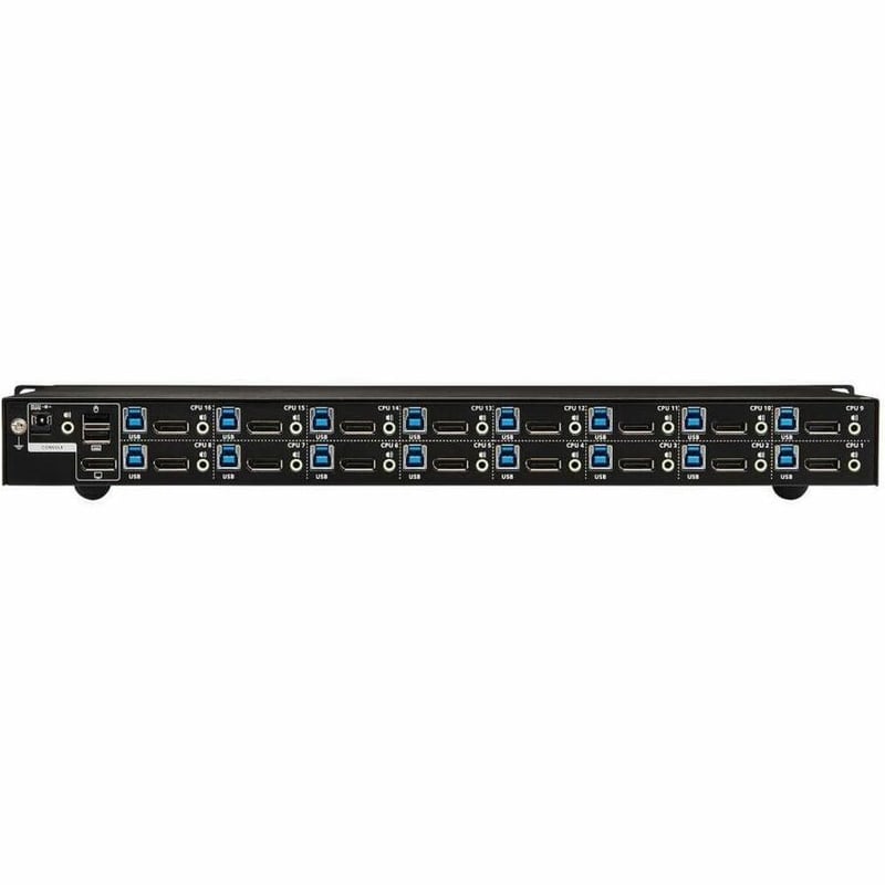 Tripp Lite by Eaton 16-Port DisplayPort/USB KVM Switch with Audio/Video and USB Peripheral Sharing 4K 60 Hz 1U Rack-Mount - Thumbnail 2