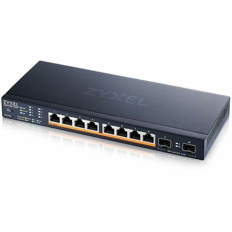 8-PORT 2.5 GBE POE++ (130W)+2SF L2 SMART MANAGED SWITCH W/NEBULA CL - Thumbnail 2
