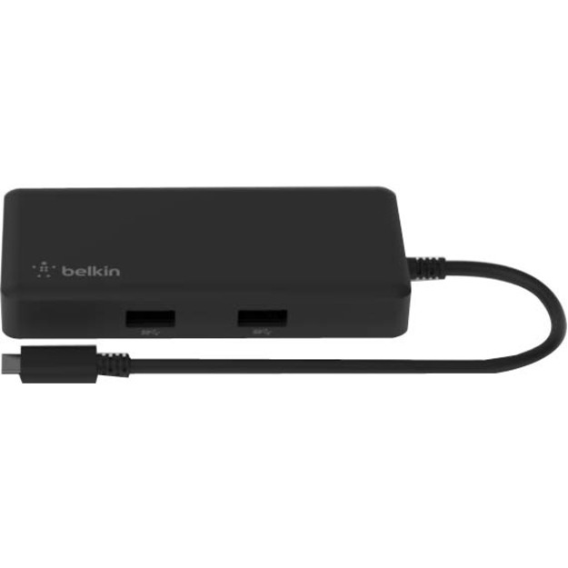 Belkin USB-C 5-in-1 Multiport Adapter, Laptop Docking Station, 4k HDMI, 86W Power Delivery - Works with Chromebook - Thumbnail 2