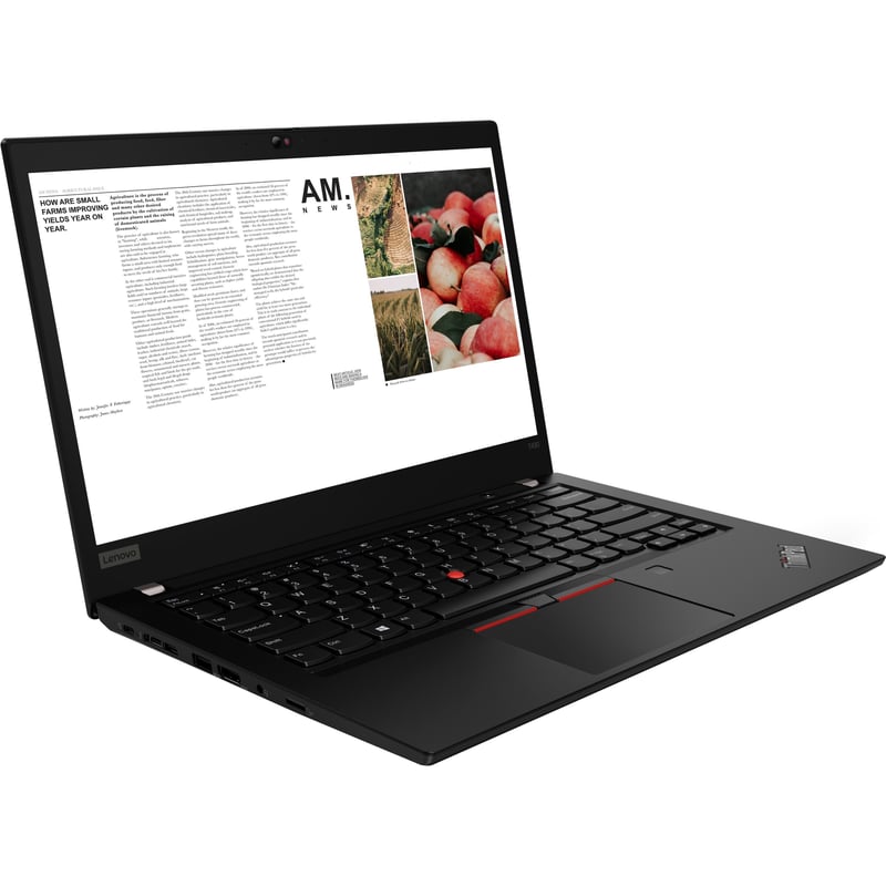 Lenovo ThinkPad T490 20Q90007US 14" Notebook - 1920 x 1080 - Intel Core i7 8th Gen i7-8665U Quad-core (4 Core) 1.90 GHz - 16 GB Total RAM - 512 GB SSD - Glossy Black - Thumbnail 1